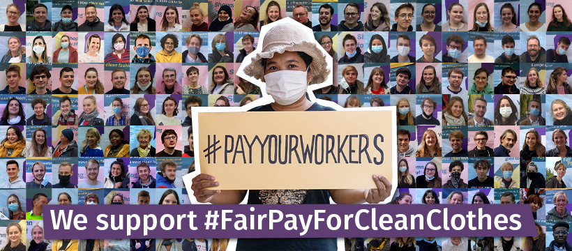 #PayYourWorkers #FairPayForCleanClothes