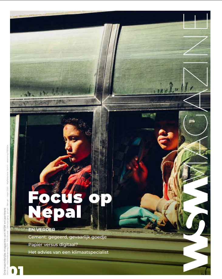 Cover eerste WSM-magazine