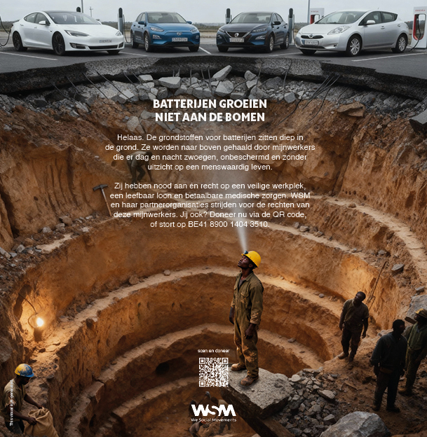 Batterijen groeien niet aan de bomen - doneer nu